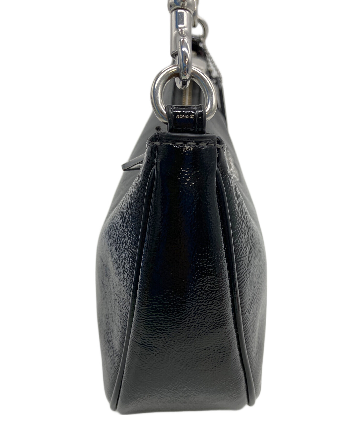 中古・古着通販】COACH (コーチ) テリ ショルダー バッグ ブラック