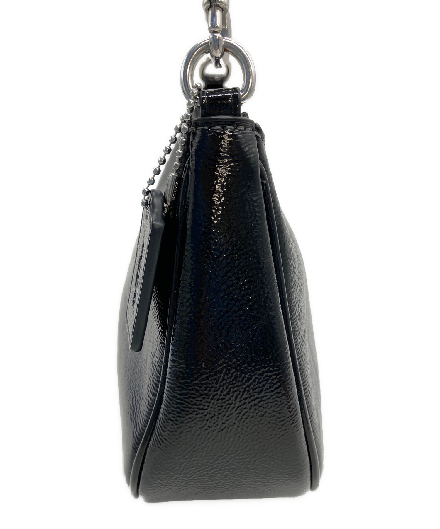 中古・古着通販】COACH (コーチ) テリ ショルダー バッグ ブラック