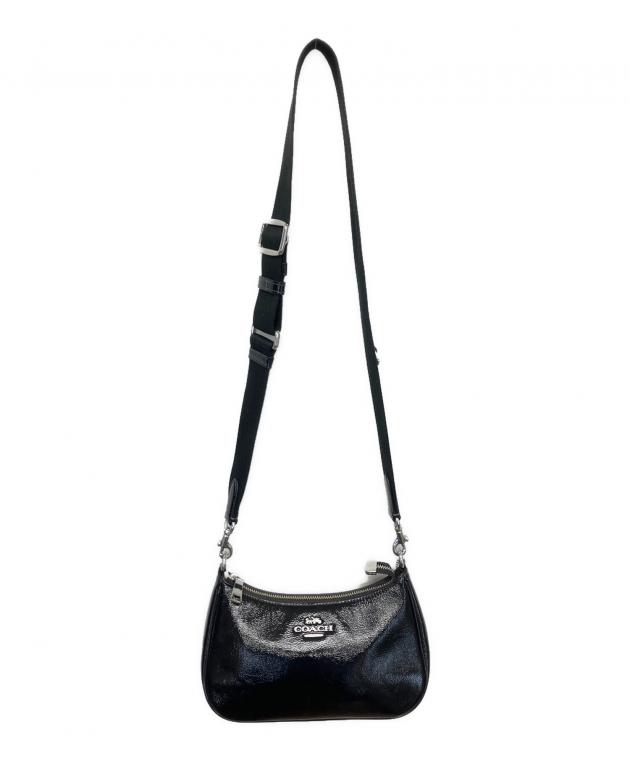 中古・古着通販】COACH (コーチ) テリ ショルダー バッグ ブラック