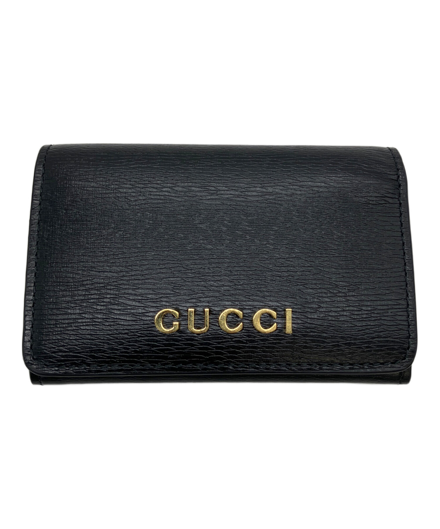 中古・古着通販】GUCCI (グッチ) 790101 カードケース ブラック