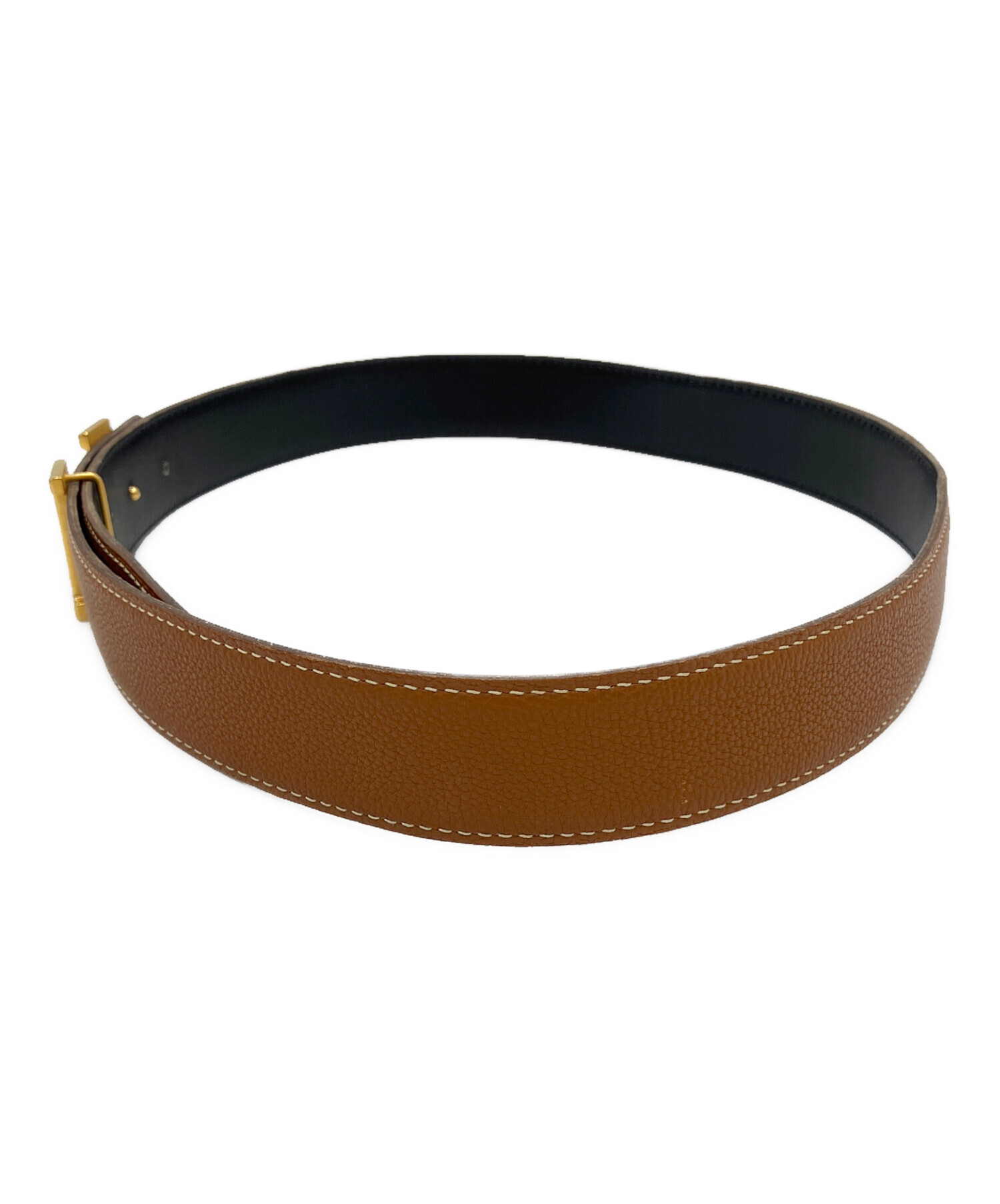 中古・古着通販】HERMES (エルメス) コンスタンスベルト ブラウン