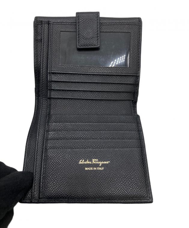 【新品未使用】フェラガモのウォレット 中古・古着通販】Ferragamo (フェラガモ) ガンチーニ コンパクト