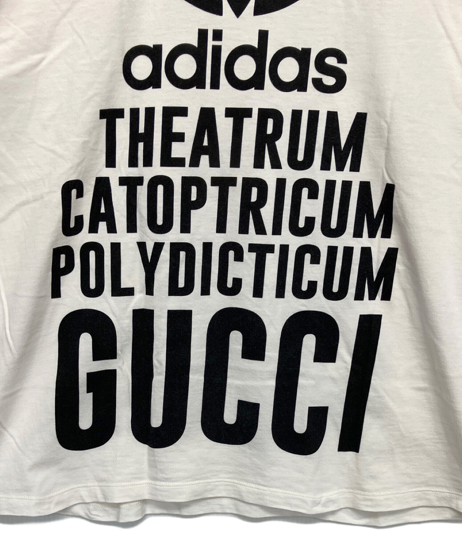 中古・古着通販】adidas (アディダス) GUCCI (グッチ) 半袖カットソー