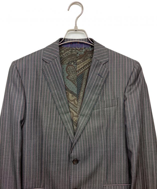 中古・古着通販】ETRO (エトロ) セットアップスーツ グレー サイズ