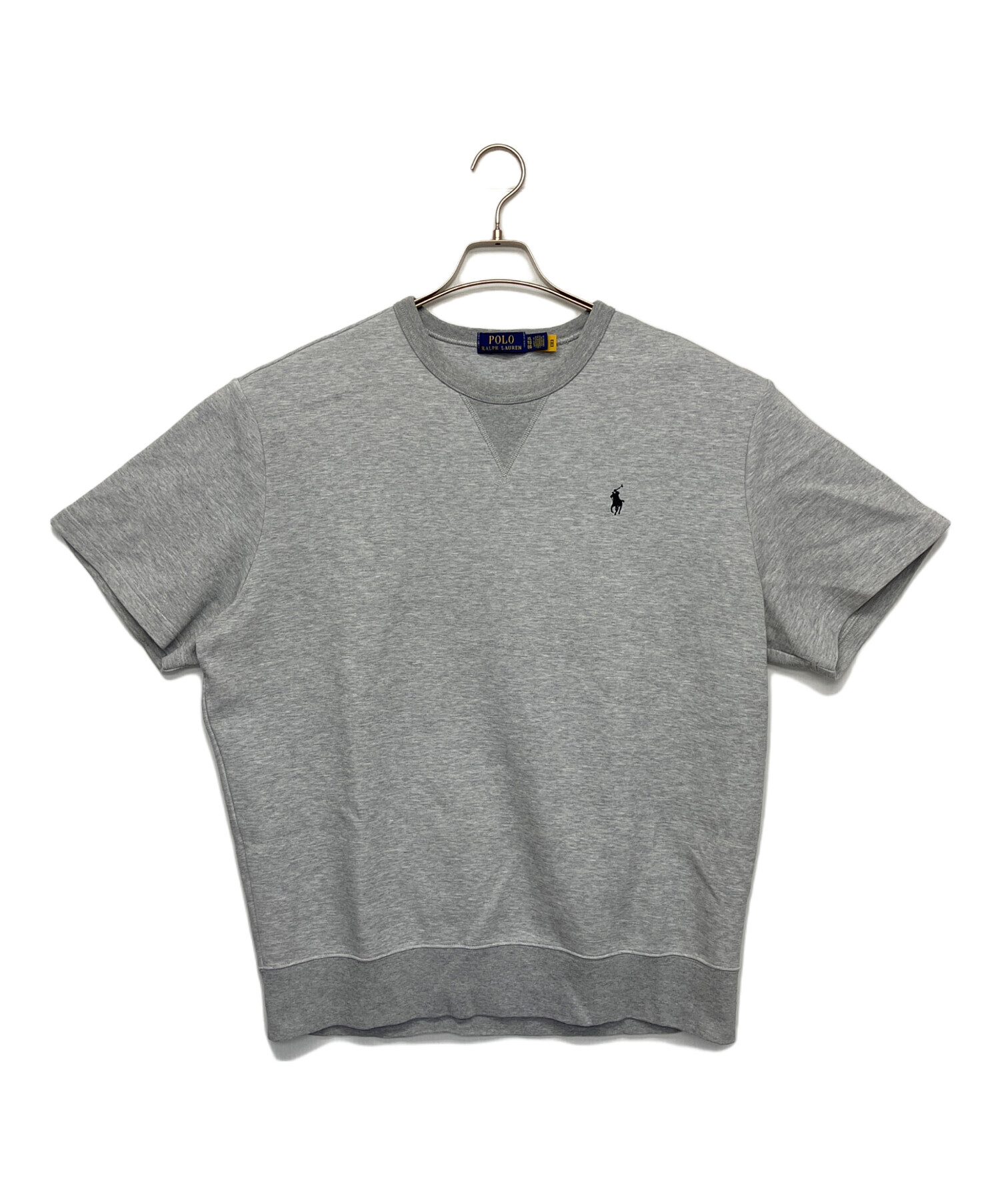 Polo Ralph Lauren 半袖セーター グレー 中古・古着通販】POLO RALPH LAUREN (ポロ・ラルフローレン) 半袖