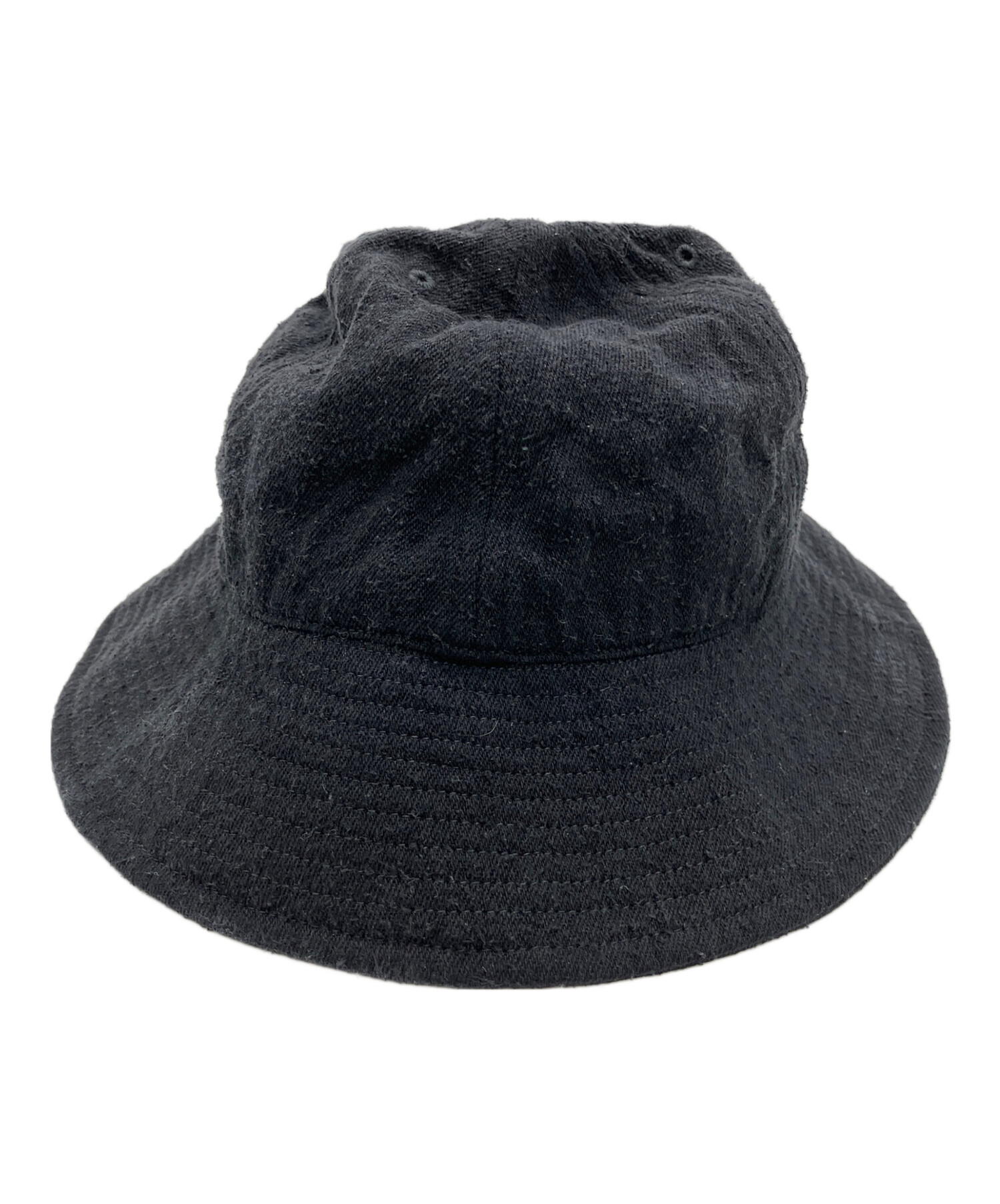 中古・古着通販】COMOLI (コモリ) シルクネップハット ブラック