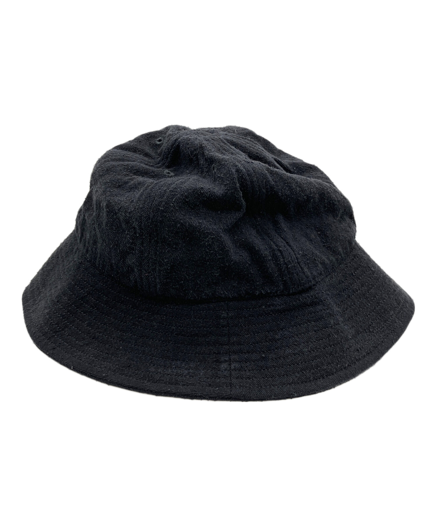 中古・古着通販】COMOLI (コモリ) シルクネップハット ブラック
