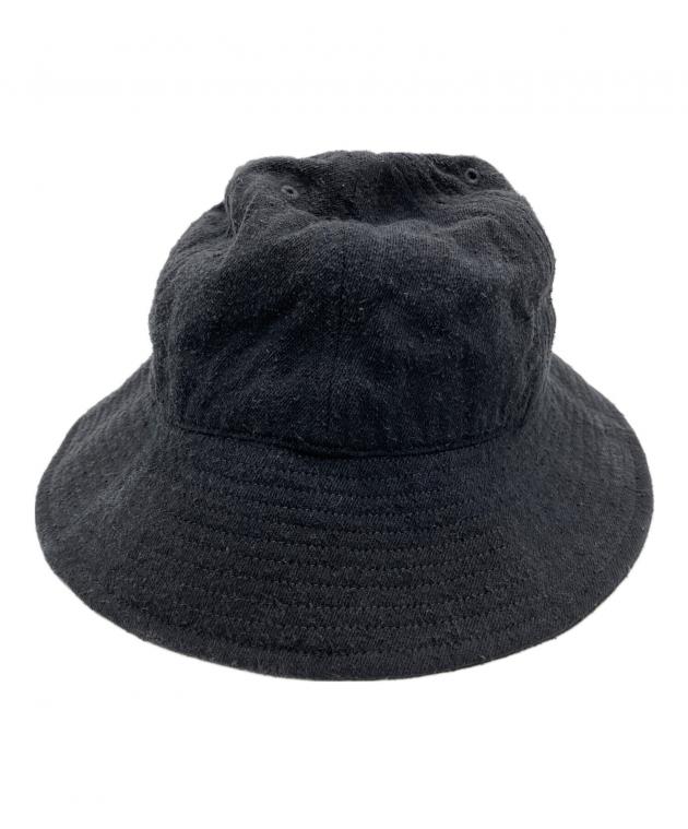 中古・古着通販】COMOLI (コモリ) シルクネップハット ブラック