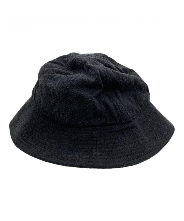 中古・古着通販】COMOLI (コモリ) シルクネップハット ブラック