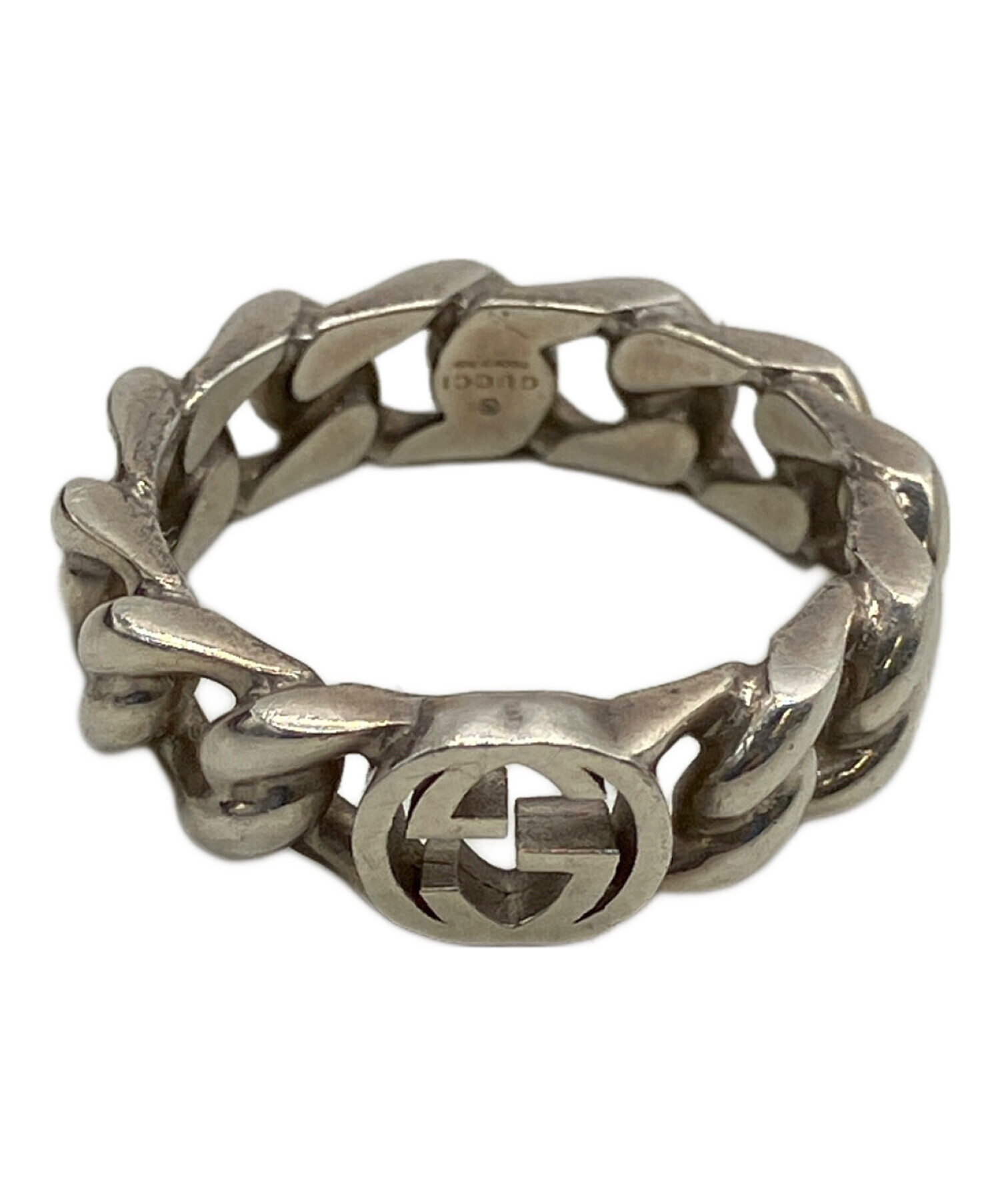 中古・古着通販】GUCCI (グッチ) インターロッキングGリング サイズ:11