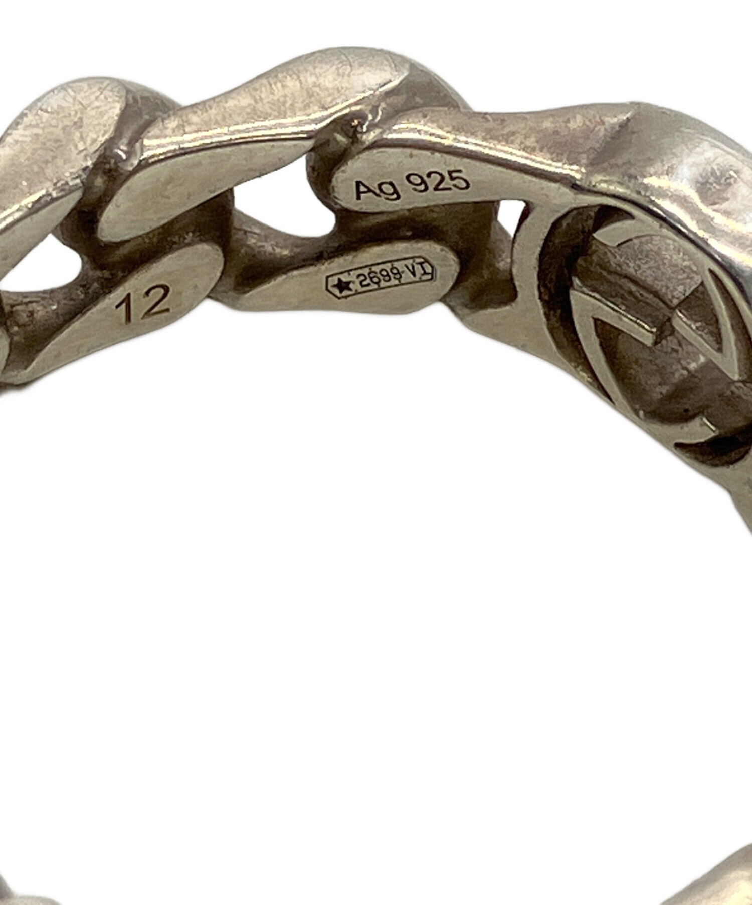 中古・古着通販】GUCCI (グッチ) インターロッキングGリング サイズ:11