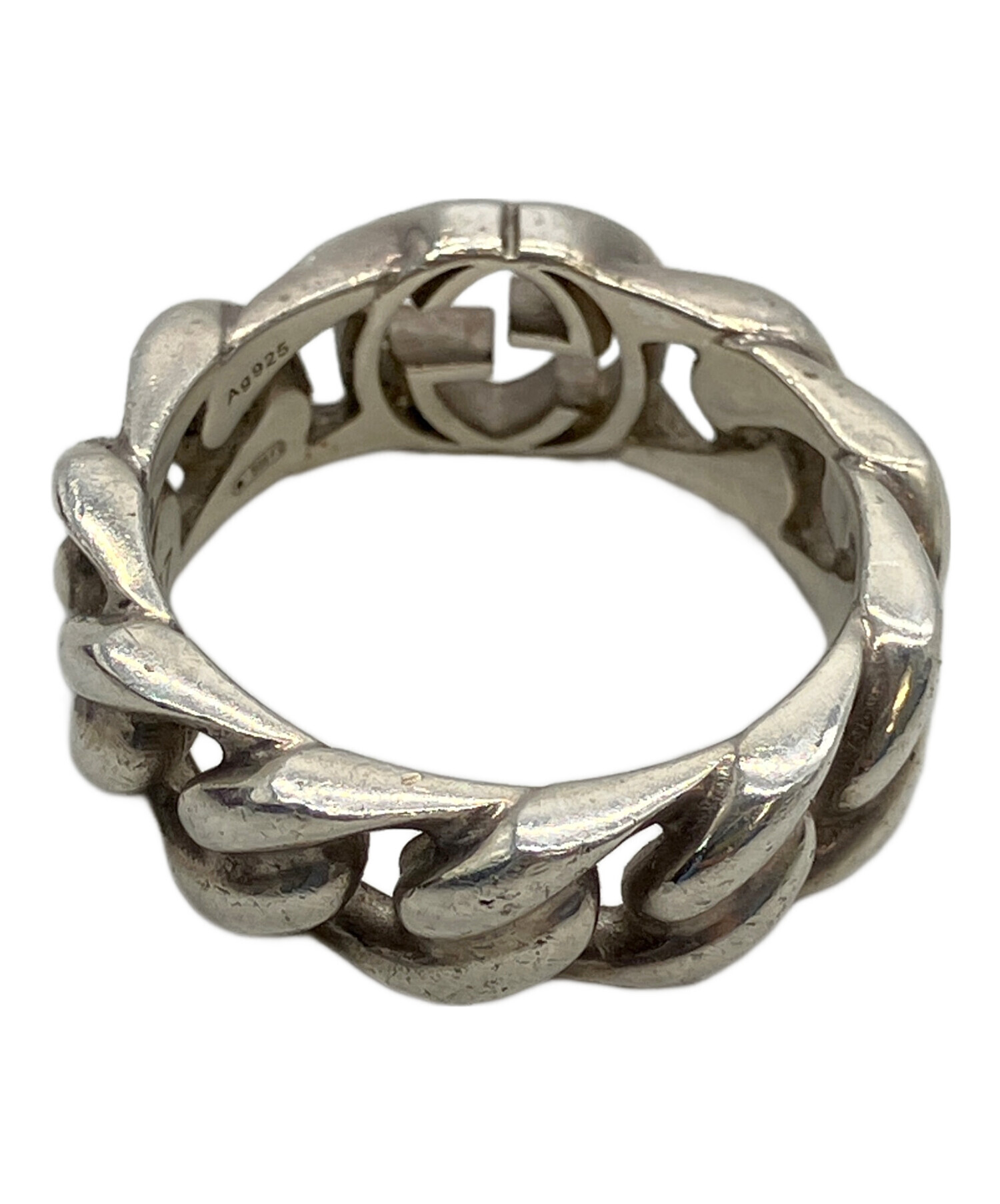 中古・古着通販】GUCCI (グッチ) インターロッキングGリング サイズ:16