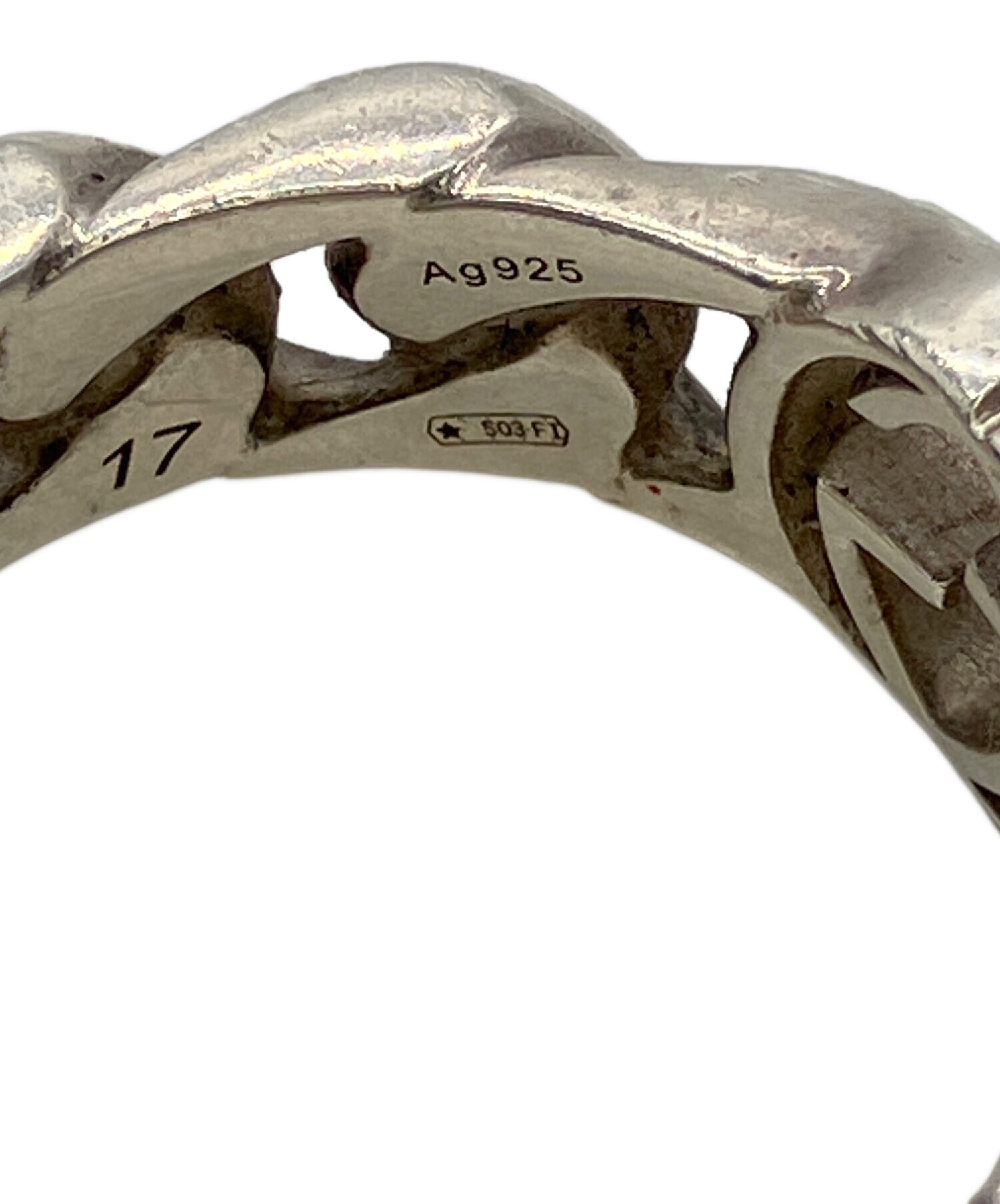 中古・古着通販】GUCCI (グッチ) インターロッキングGリング サイズ:16
