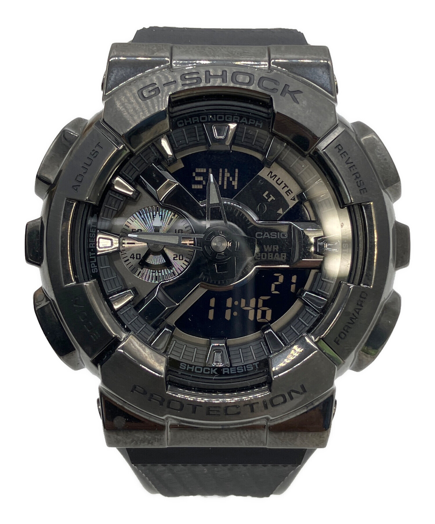 G-SHOCK CASIO GM-110BB-1AJF 未使用品 美品 中古・古着通販】CASIO (カシオ) G-SHOCK GM-110BB 腕時計 ブラック