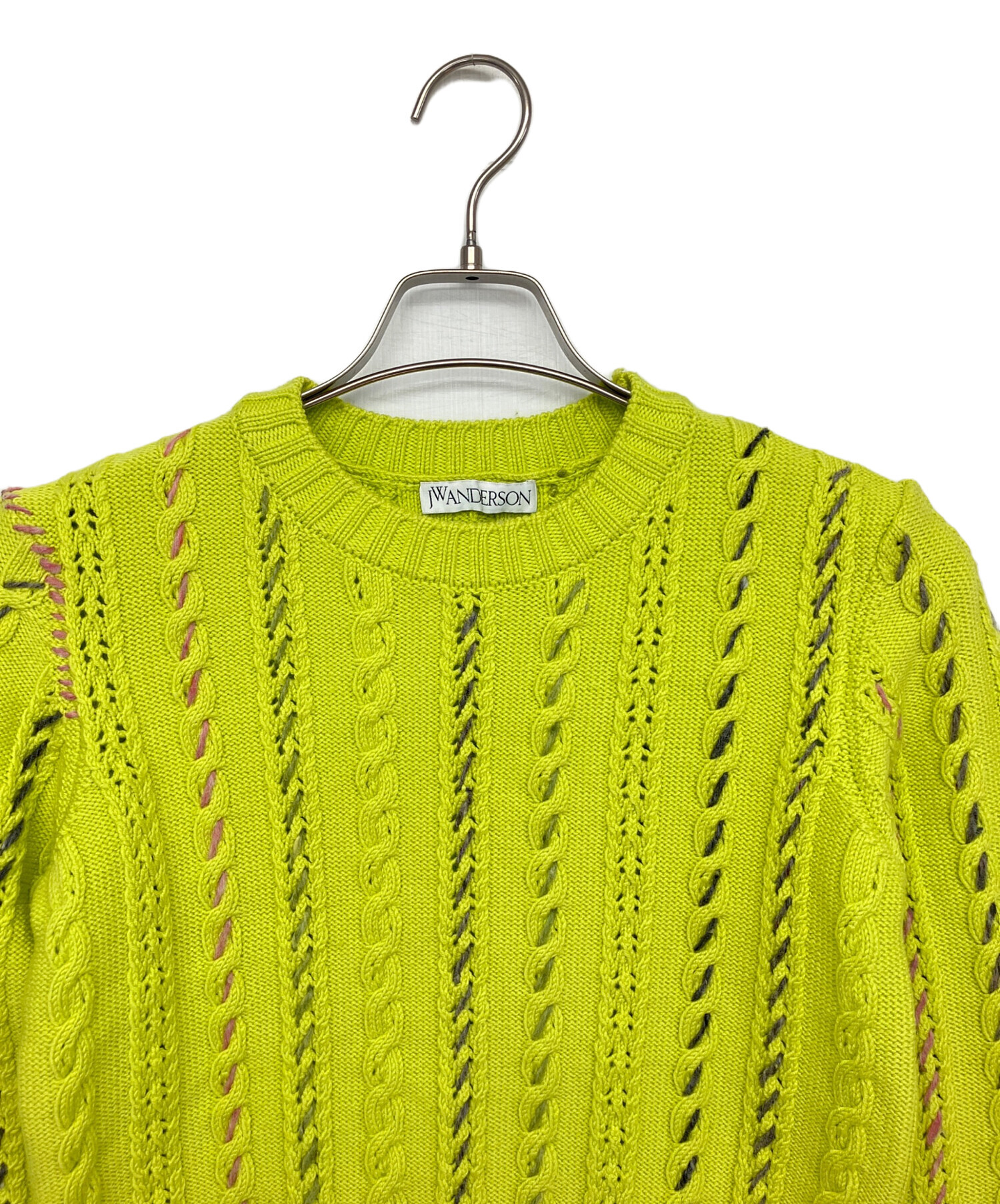 JW Anderson ジェイダブリューアンダーソン　ニット　イエロー 中古・古着通販】J.W.ANDERSON (ジェイダブリューアンダーソン