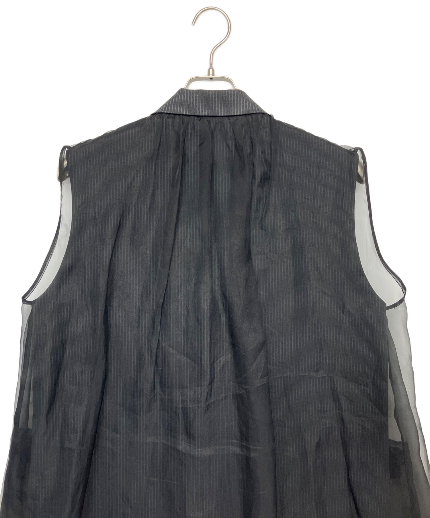 中古・古着通販】Ameri (アメリ) MEDI SHEER DOCKING LADY LIKE VEST