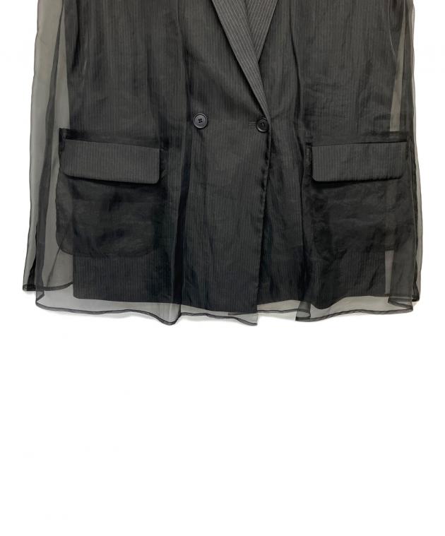 中古・古着通販】Ameri (アメリ) MEDI SHEER DOCKING LADY LIKE VEST