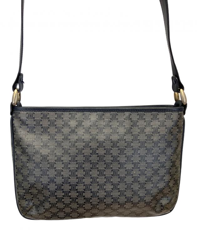 中古・古着通販】CELINE (セリーヌ) ショルダーバッグ ネイビー