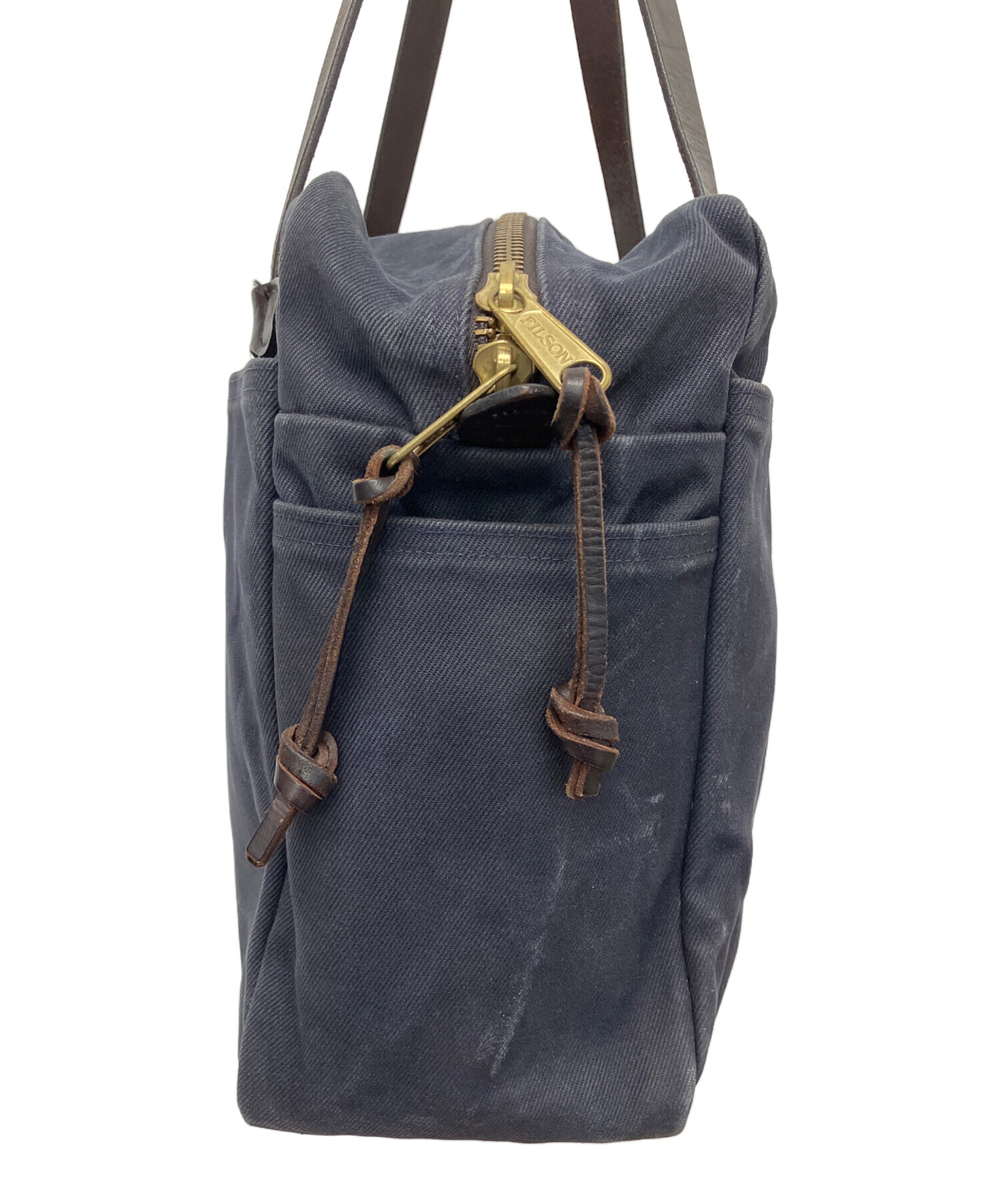 FILSON ネイビー ブリーフケース 美品 中古・古着通販】FILSON (フィルソン) ブリーフケース ネイビー