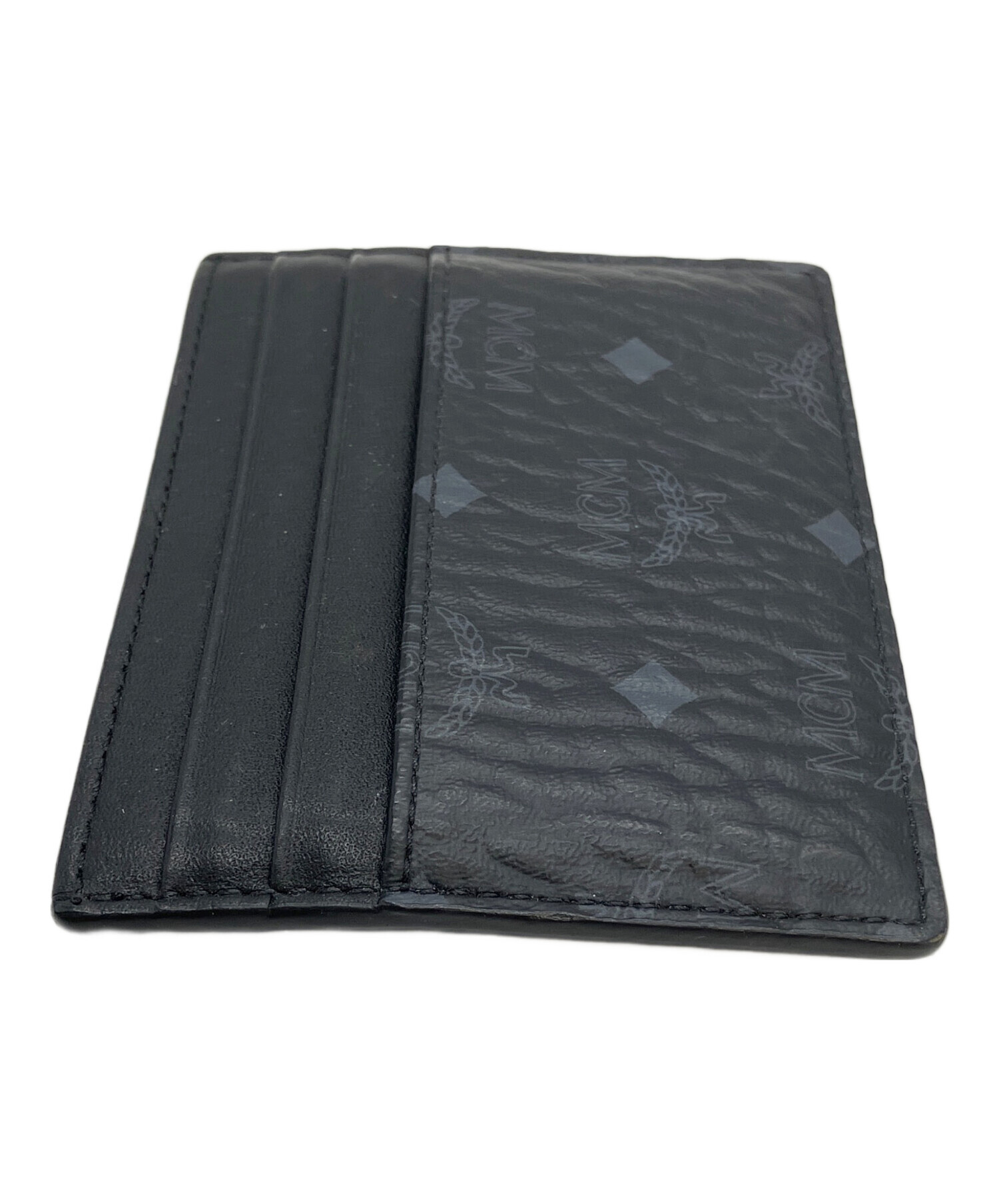中古・古着通販】MCM (エムシーエム) 製造番号 カードケース ブラック