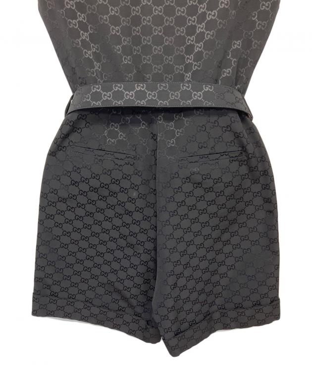 中古・古着通販】GUCCI (グッチ) GG柄バックルベルト付きジャンプ