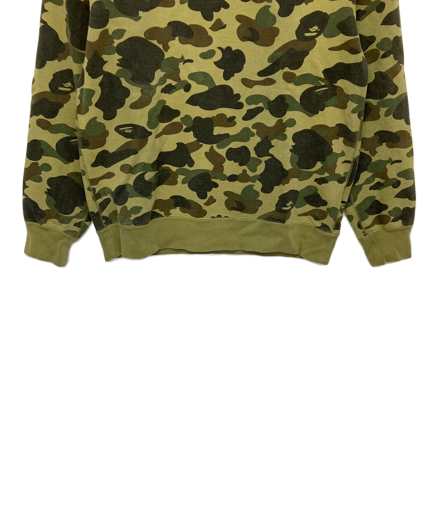 A Bathing Ape カモフラージュスウェット 中古・古着通販】A BATHING APE (アベイシングエイプ) カモフラージュ