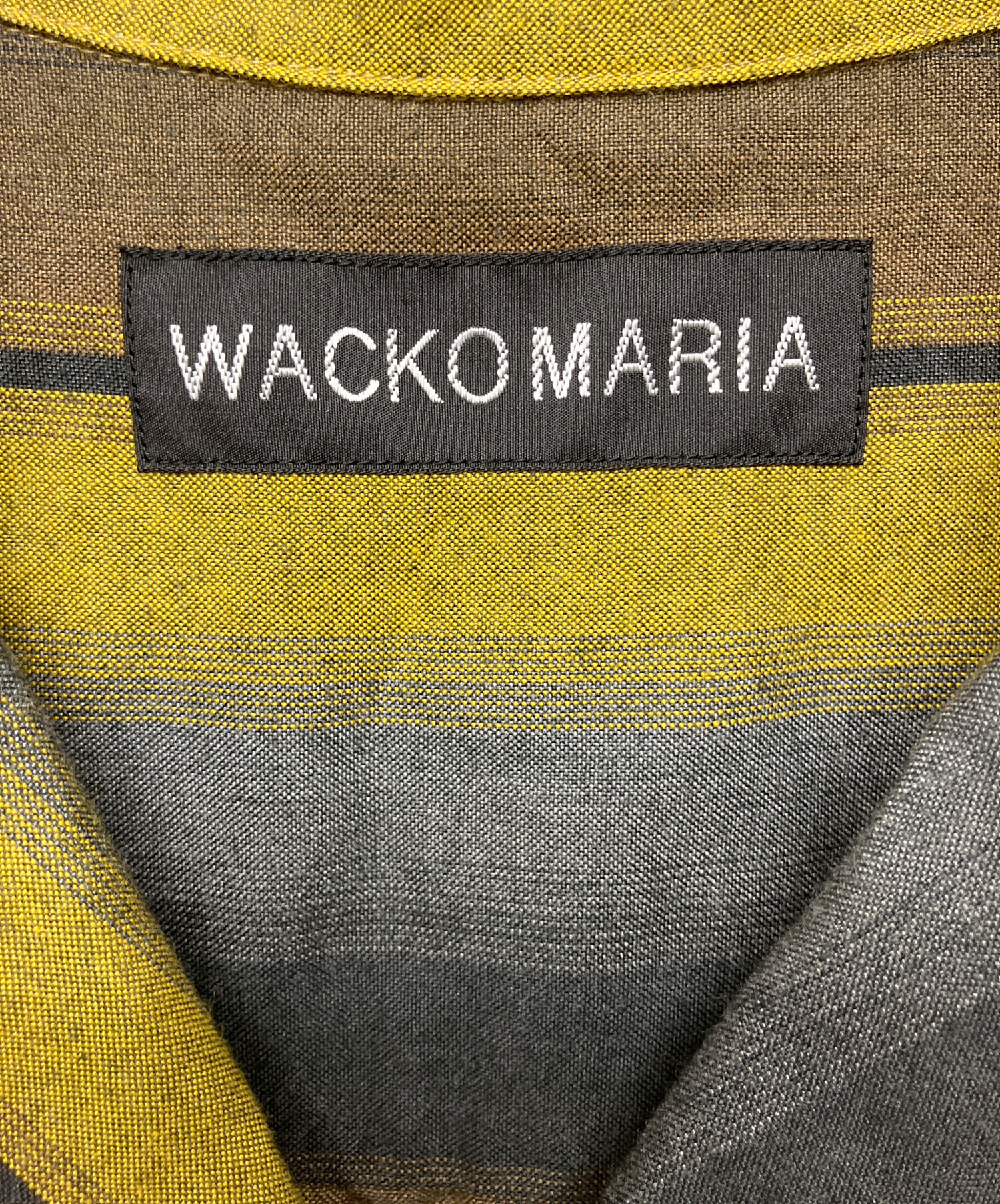 中古・古着通販】WACKO MARIA (ワコマリア) オンブレストライプ