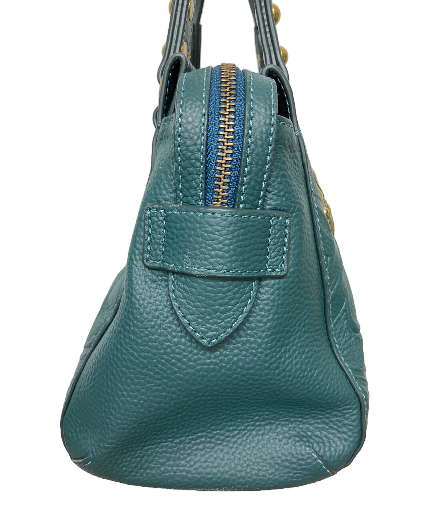 中古・古着通販】ANNA SUI (アナスイ) 315501 ハンドバッグ グリーン 