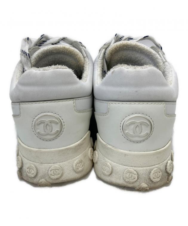 中古・古着通販】CHANEL (シャネル) ココマークメッシュスニーカー