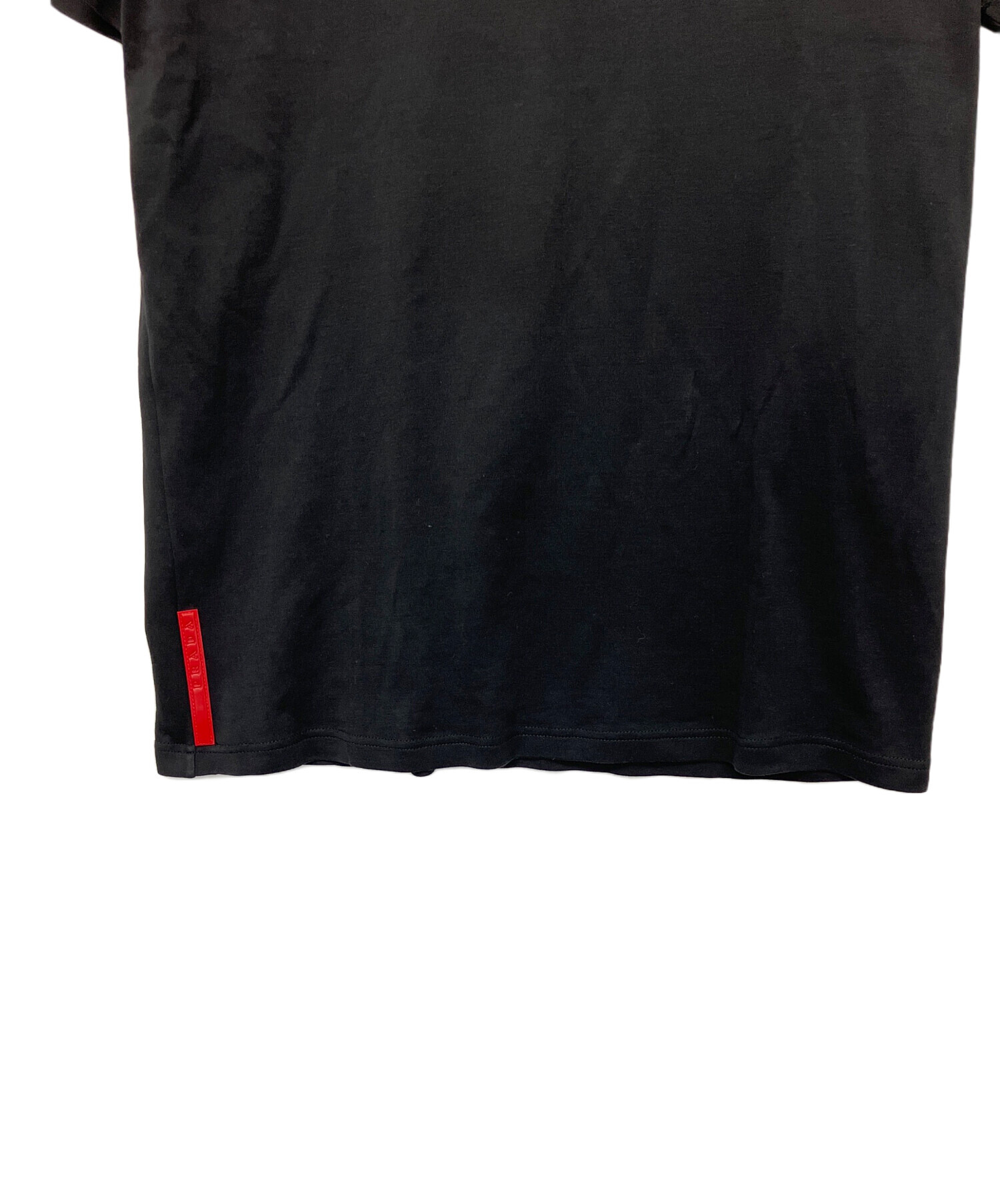 中古・古着通販】PRADA (プラダ) ポロシャツ ブラック サイズ:M