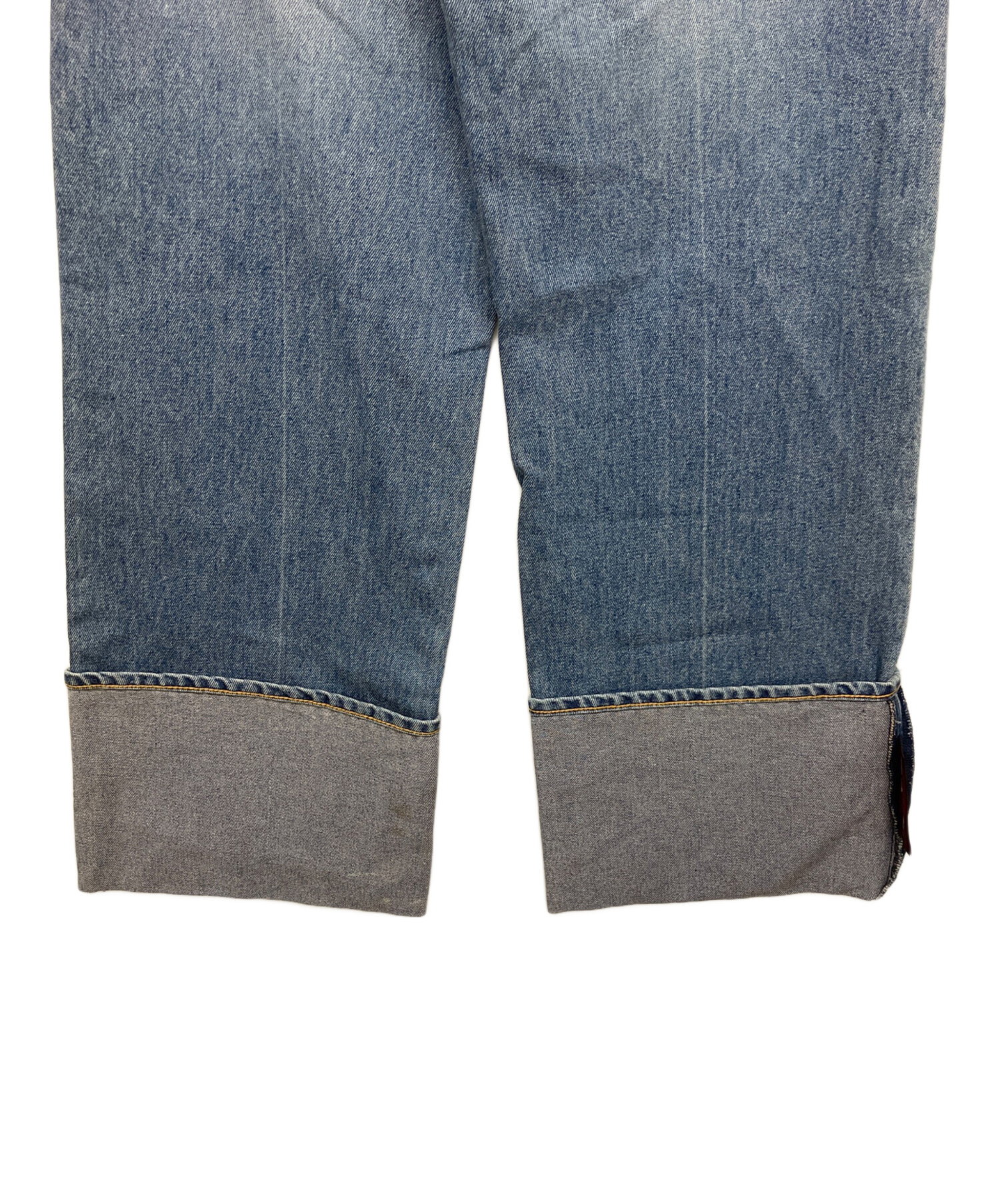 中古・古着通販】doublet (ダブレット) RECYCLE DENIM LOW-RISE DENIM 