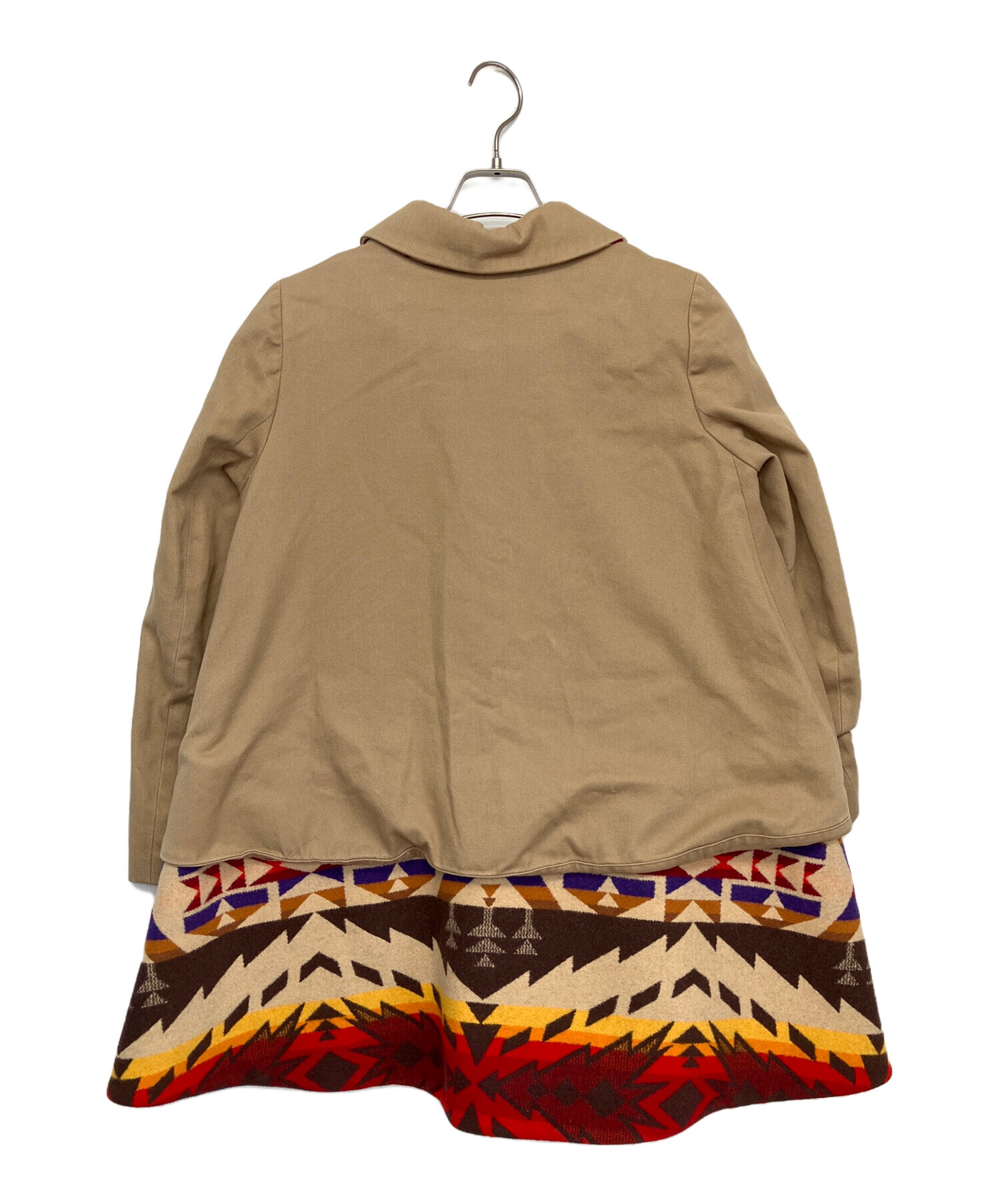 中古・古着通販】PENDLETON (ペンドルトン) Aラインコート ブラウン