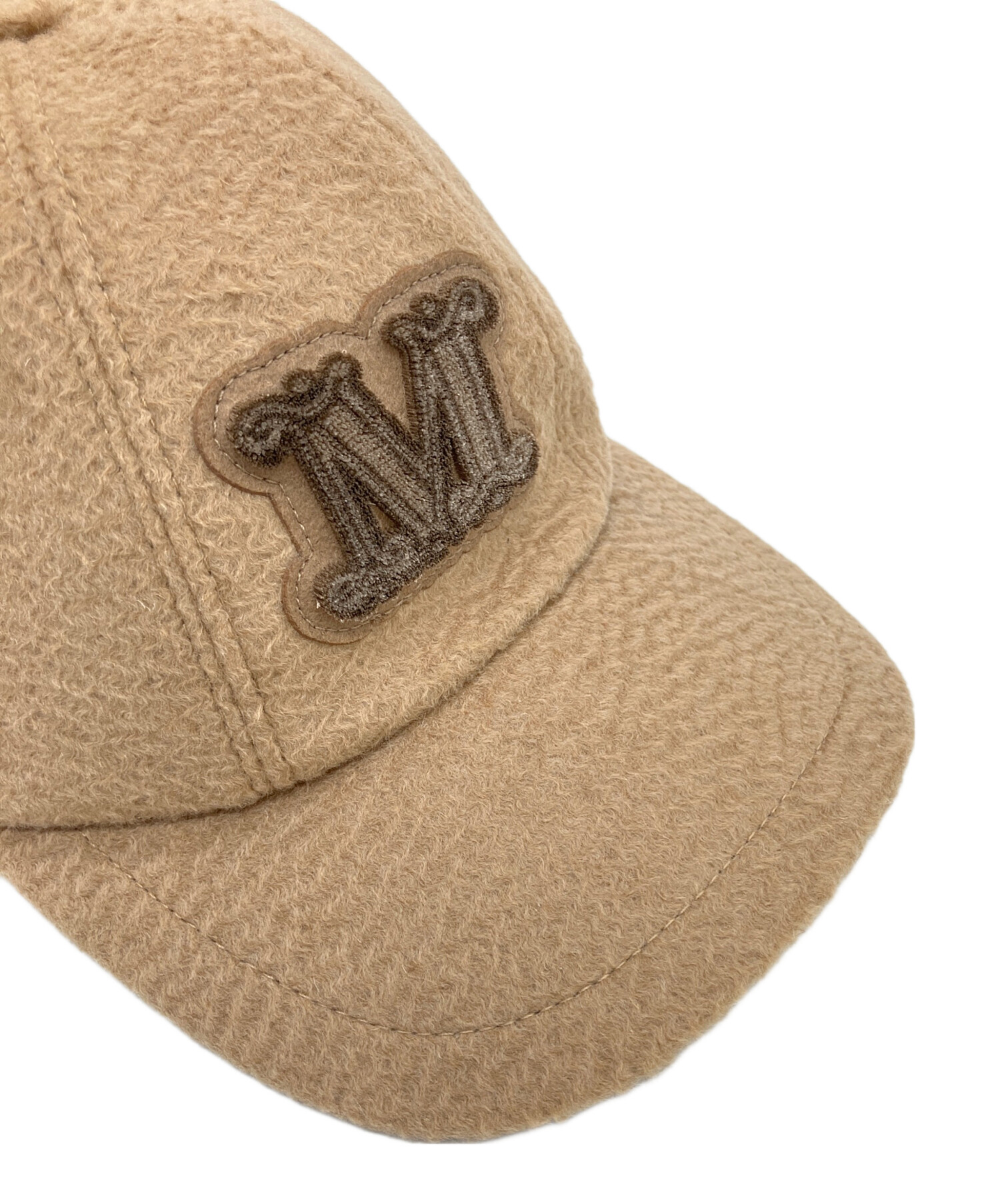 【美品】MaxMara ベージュキャップ 中古・古着通販】MaxMara (マックスマーラ) 457622236 キャップ