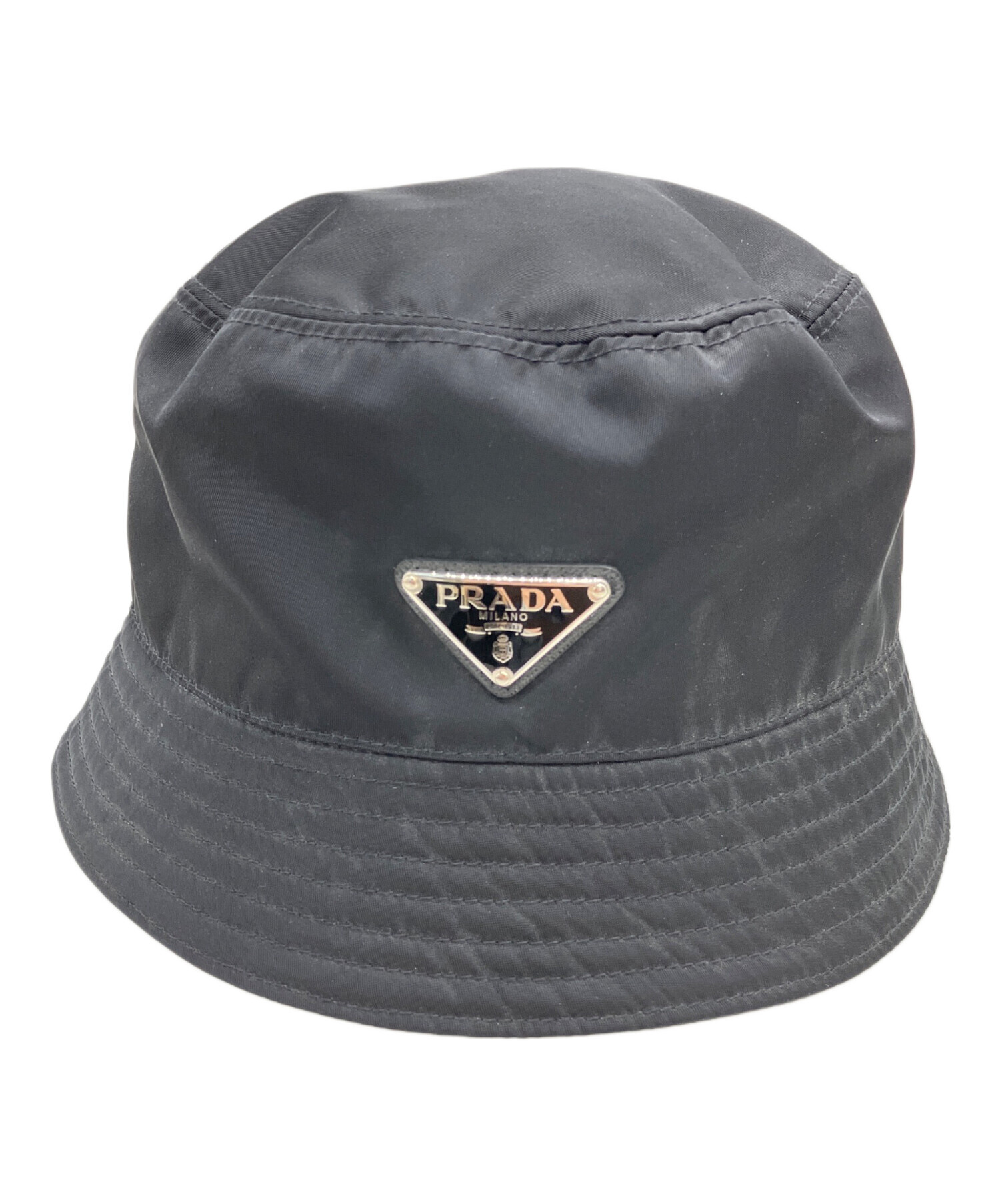 中古・古着通販】PRADA (プラダ) 2HC137 バケットハット ブラック