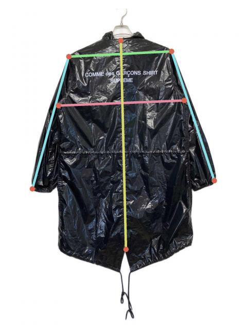 17ss シュプリーム × コムデギャルソンシャツ フィッシュテールパーカー 中古・古着通販】Supreme (シュプリーム) COMME des GARCONS SHIRT