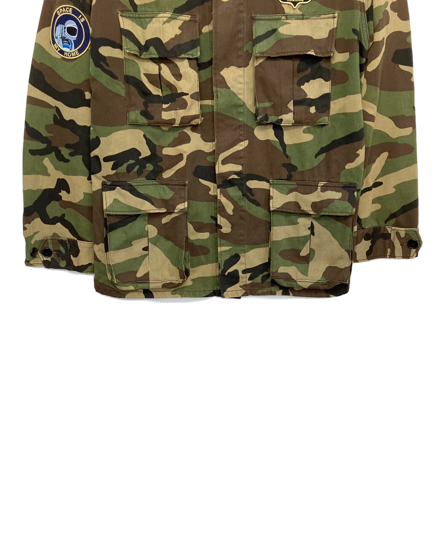 saint laurent paris カモフラミリタリージャケット 中古・古着通販】Saint Laurent Paris (サンローランパリ) マルチ