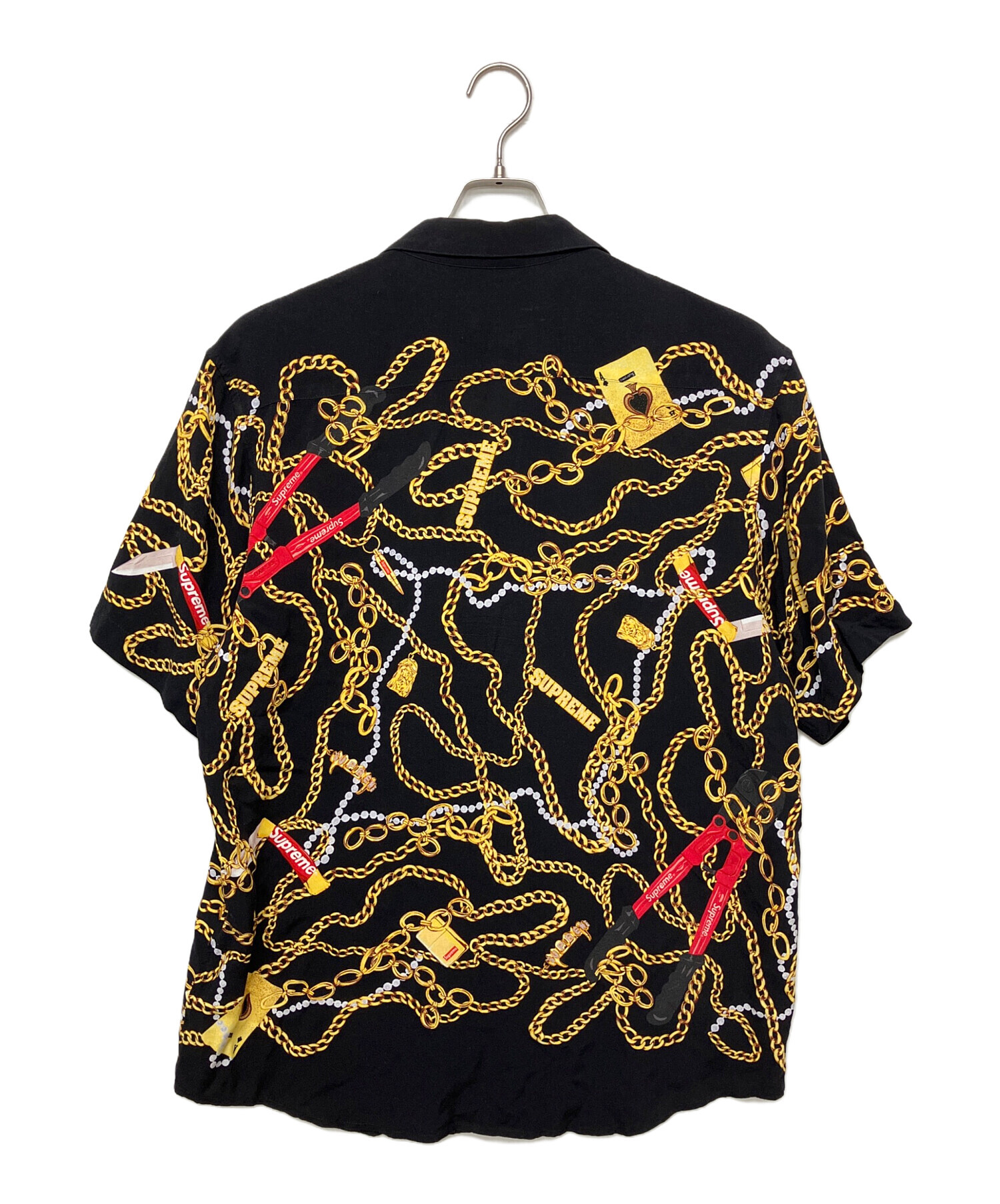 中古・古着通販】SUPREME (シュプリーム) Chains Rayon S/S Shirt 20AW
