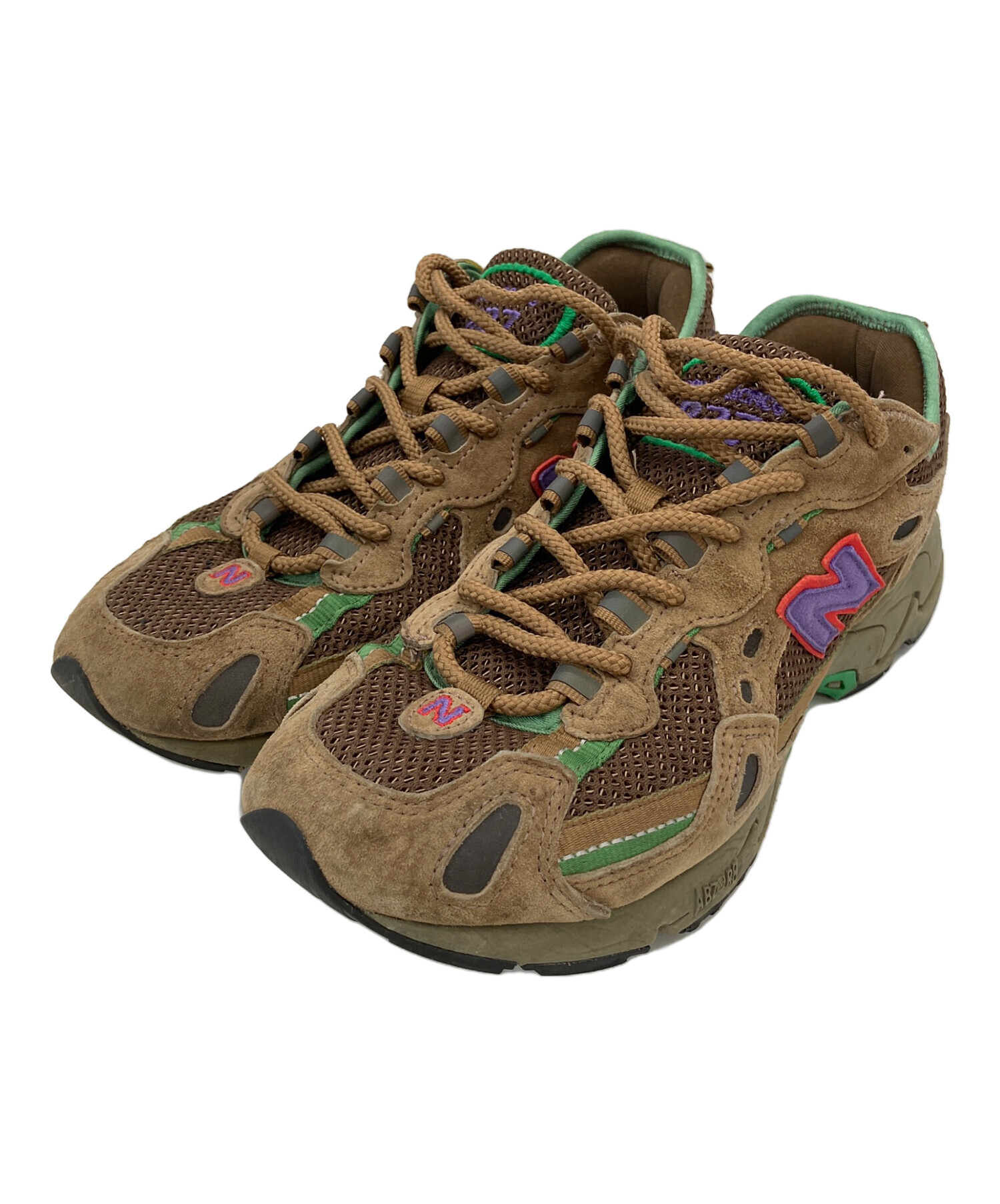 未使用級 ニューバランス ストレイラッツ 28cm コラボ スニーカー グリーン 中古・古着通販】NEW BALANCE (ニューバランス) STRAY RATS