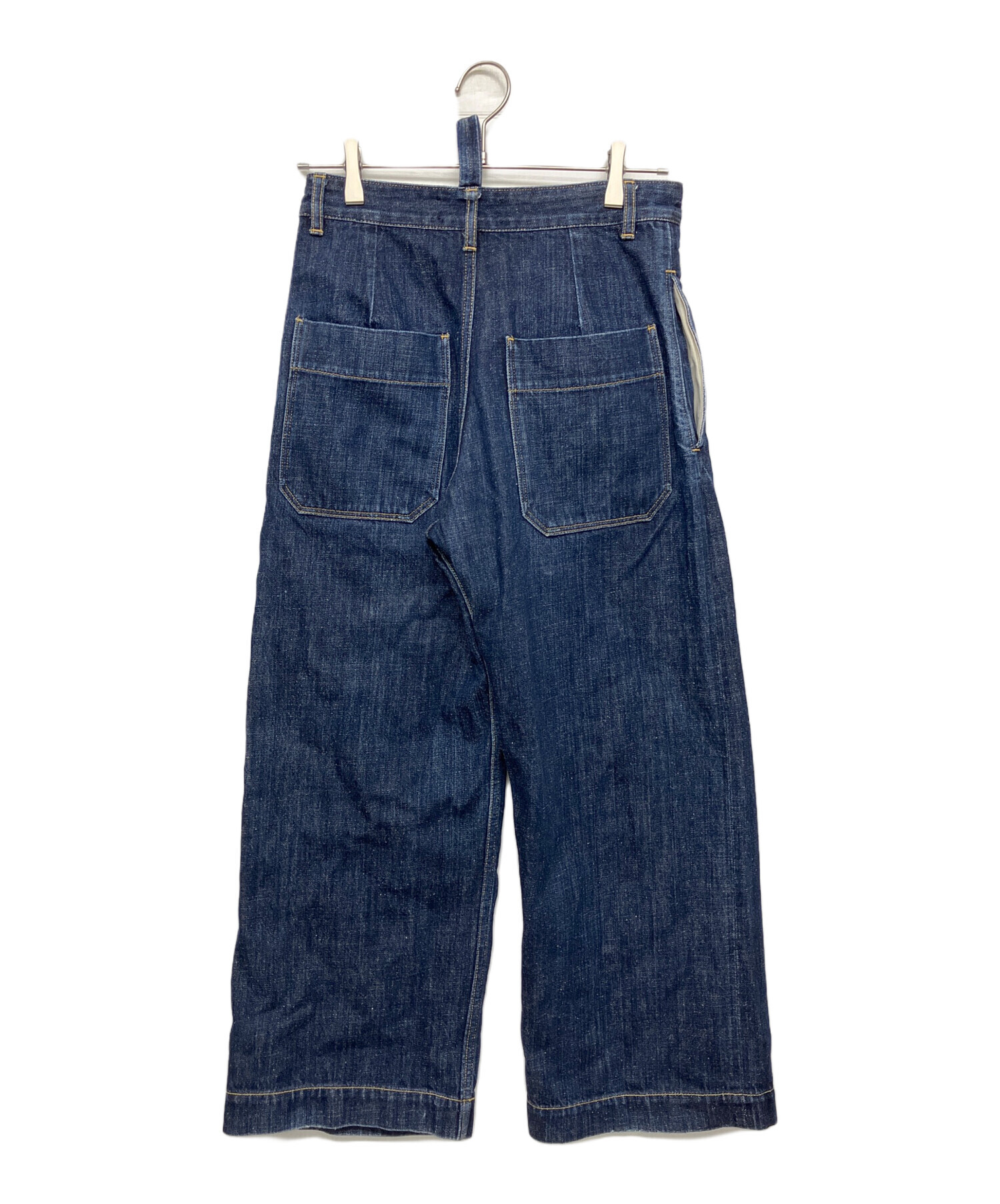 STUDIO NICHOLSON デニムパンツ XS インディゴ 中古・古着通販】STUDIO NICHOLSON (スタジオ ニコルソン) SNM-029