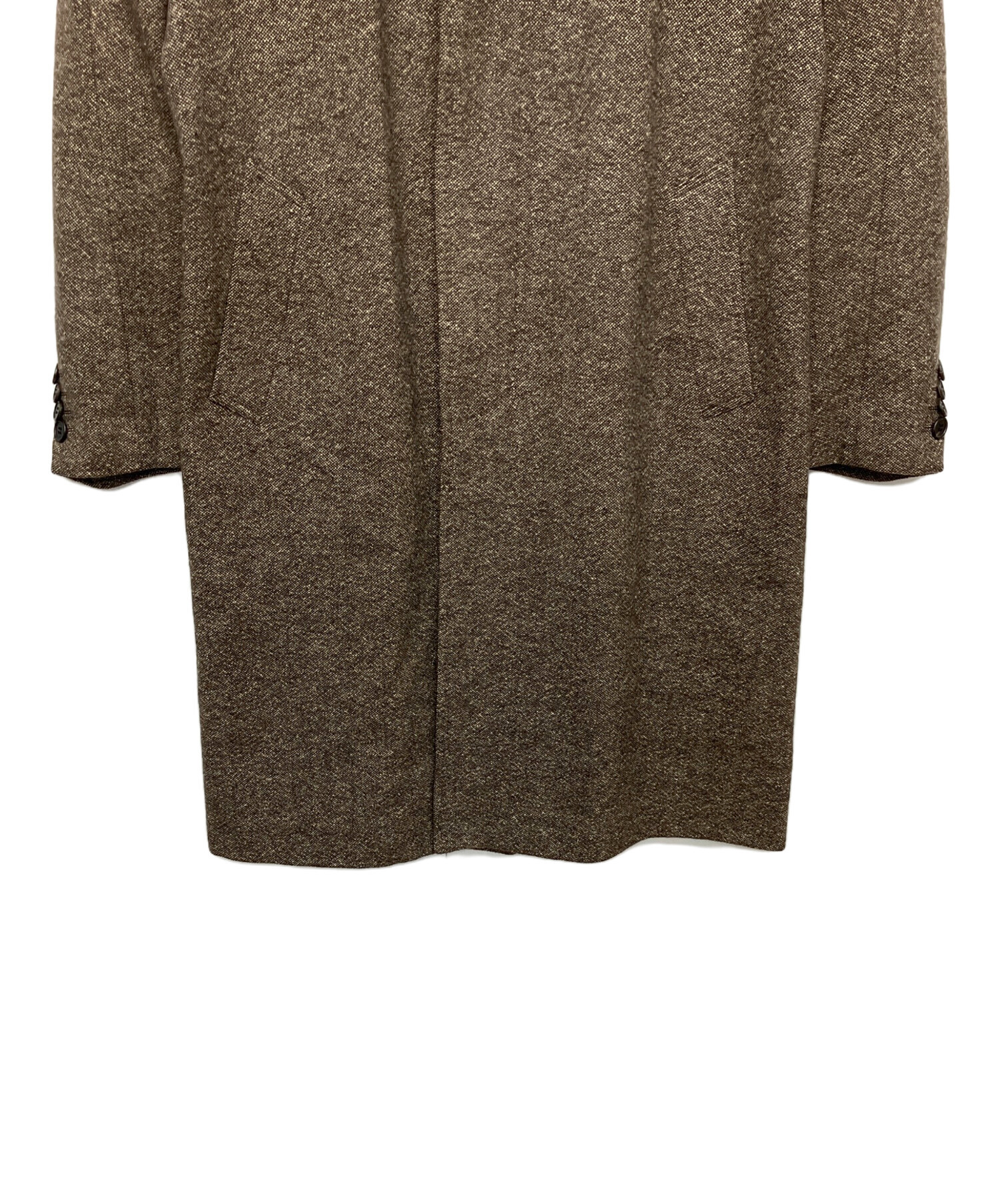 中古・古着通販】Paul Smith (ポールスミス) カシミヤコート ブラウン