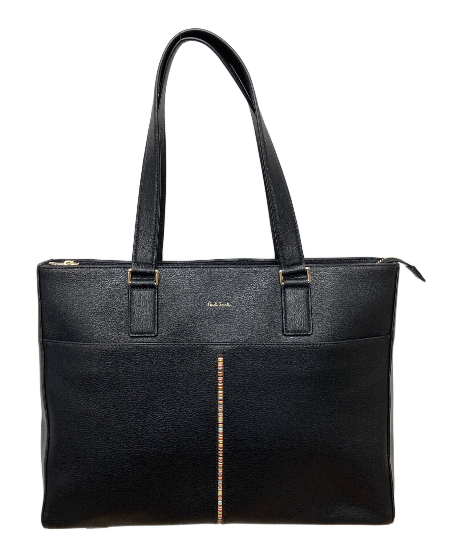 中古・古着通販】PAUL SMITH (ポールスミス) ビジネスバッグ ブラック