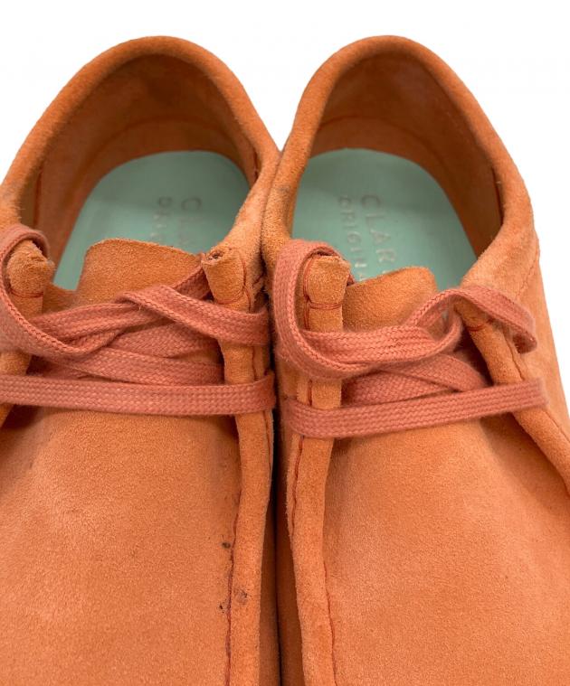 中古・古着通販】CLARKS (クラークス) ワラビーシューズ オレンジ