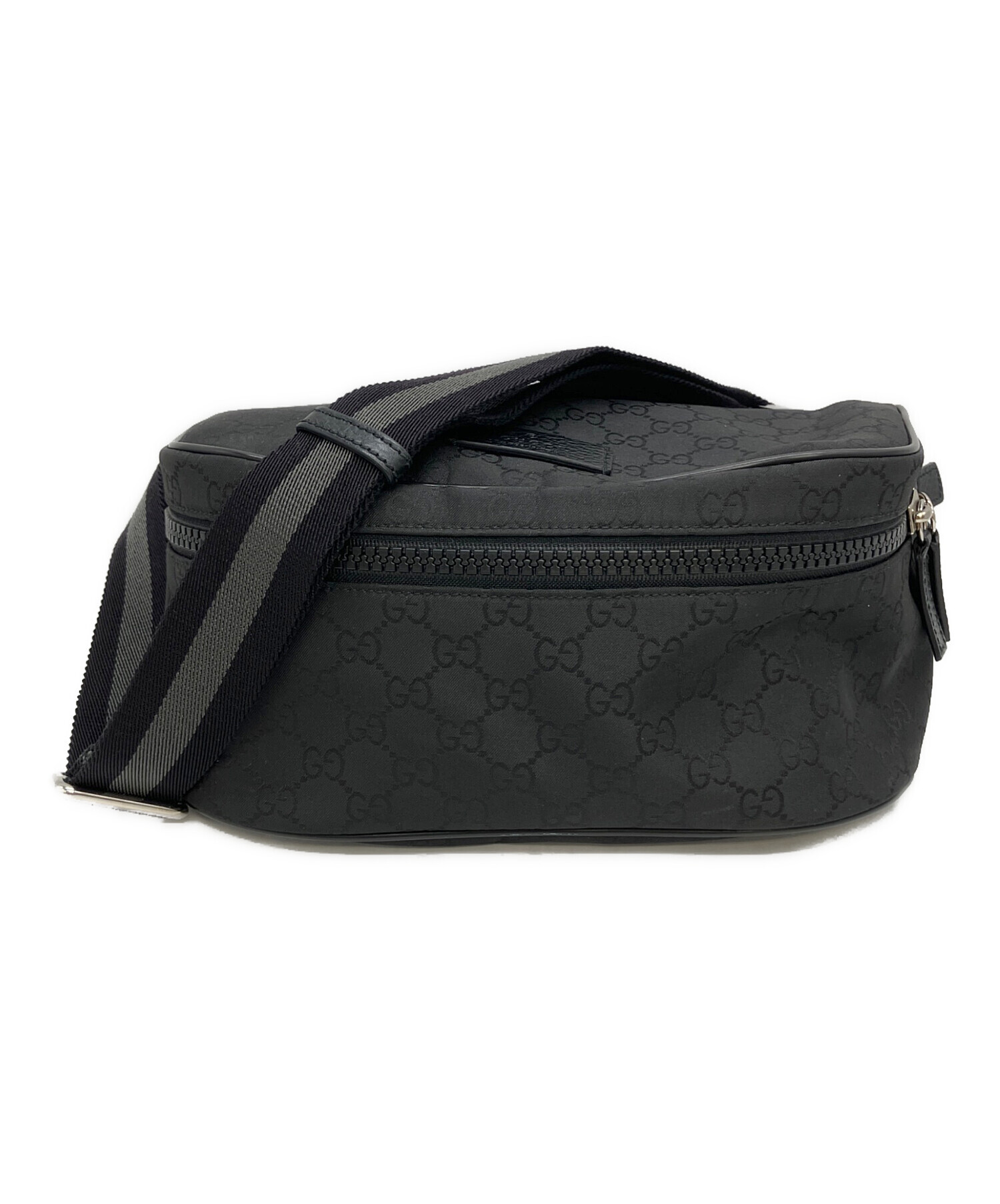 中古・古着通販】GUCCI (グッチ) ウエストバッグ ブラック｜ブランド