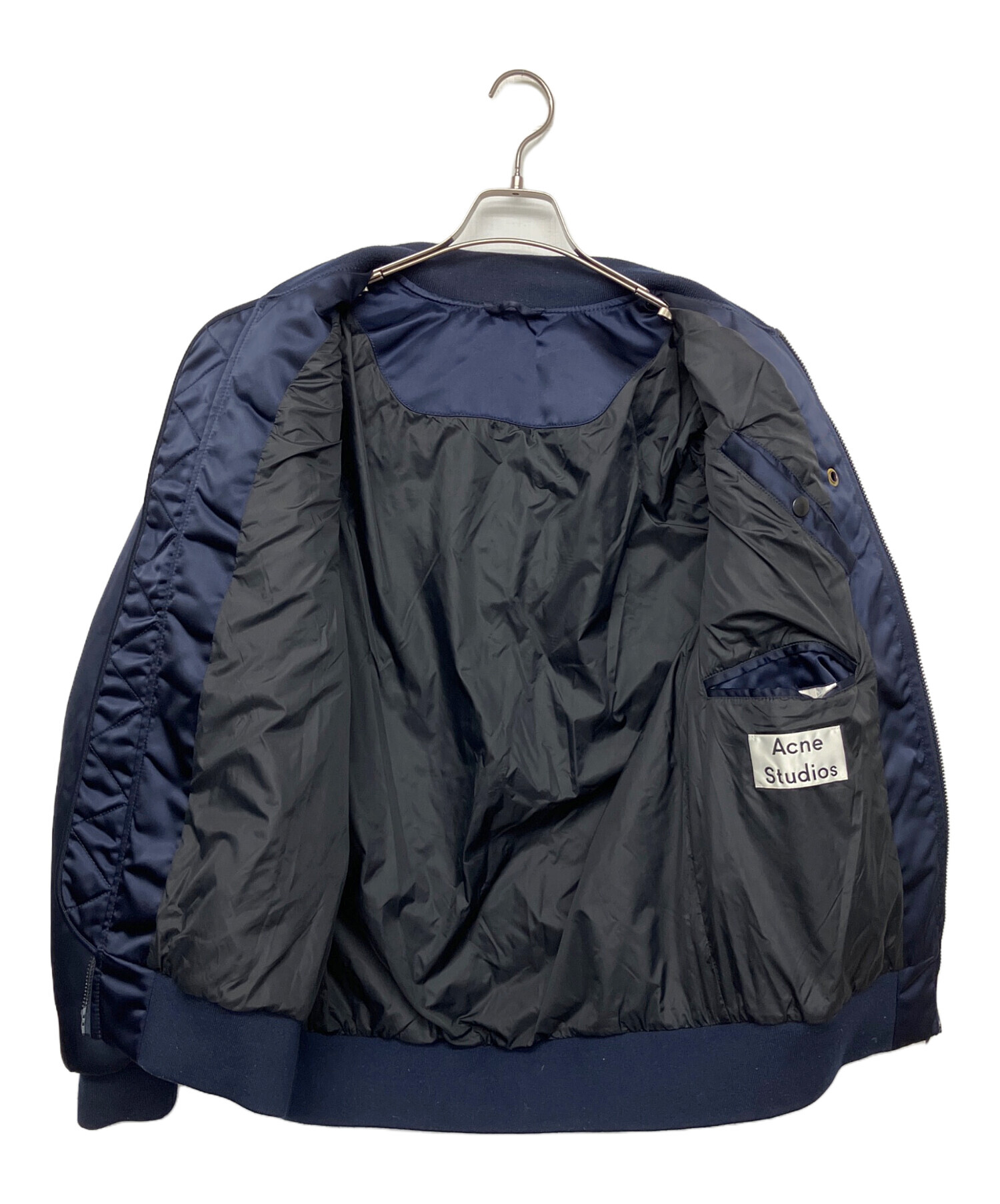Acne Studios MA-1タイプ　ボンバージャケット 　ネイビー 中古・古着通販】ACNE STUDIOS (アクネ ストゥディオズ) 1159-343-4697