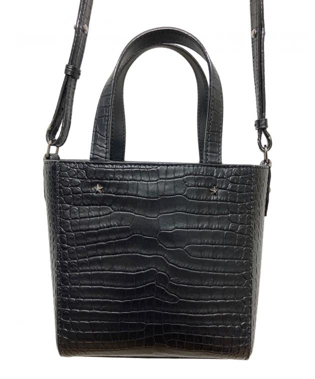 中古・古着通販】JIMMY CHOO (ジミーチュウ) 2WAYバッグ ブラック