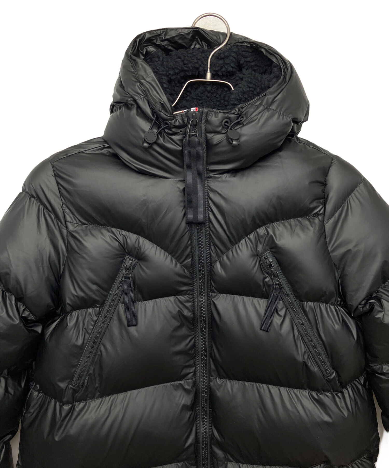 中古・古着通販】HUNTER (ハンター) 中綿コート ブラック サイズ:XS