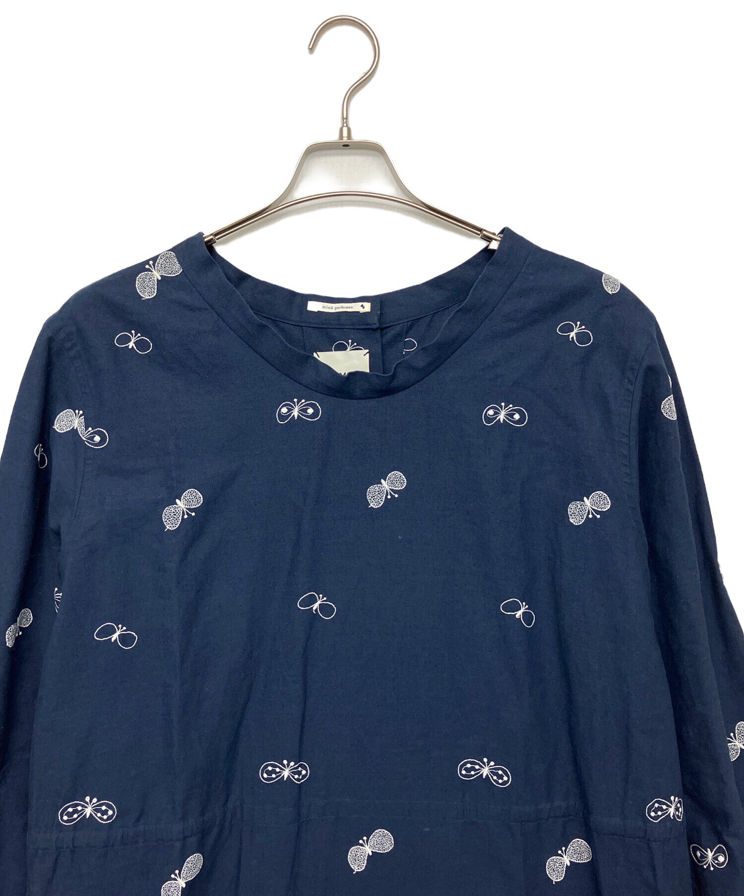 中古・古着通販】mina perhonen (ミナ ペルホネン) 長袖ワンピース