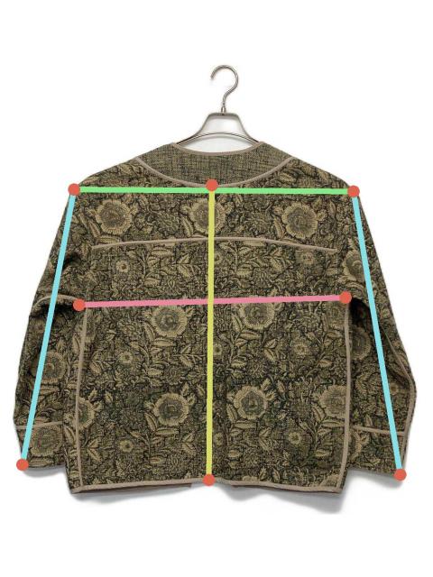 中古・古着通販】AMERI (アメリ) INDIA BLOCK PRINT JACKET ベージュ
