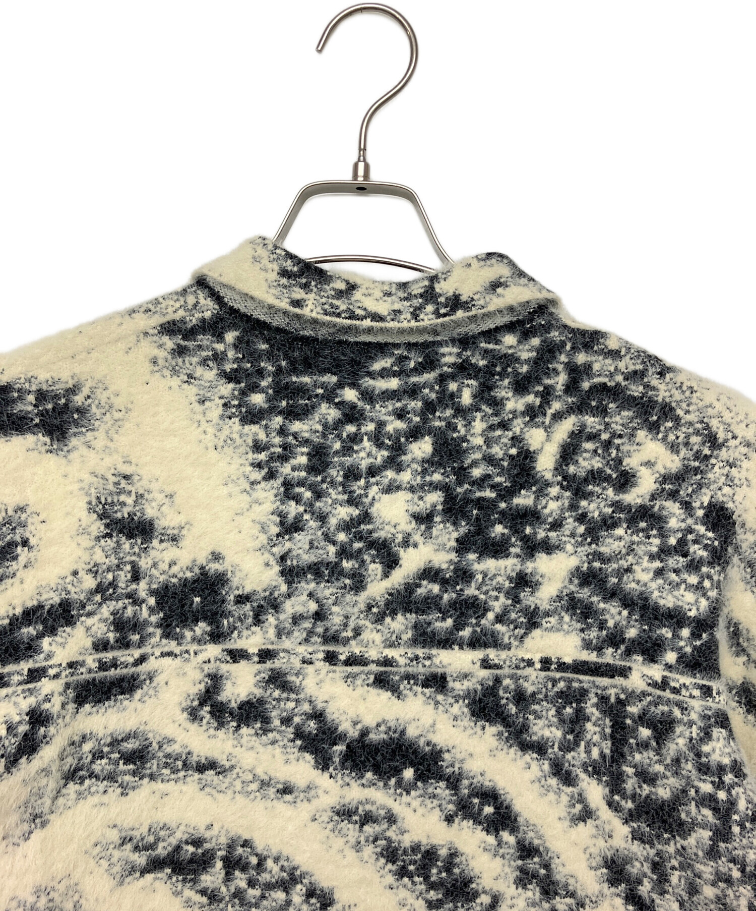 中古・古着通販】AMERI (アメリ) MIX ANIMAL SHORT KNIT TOP 厚手