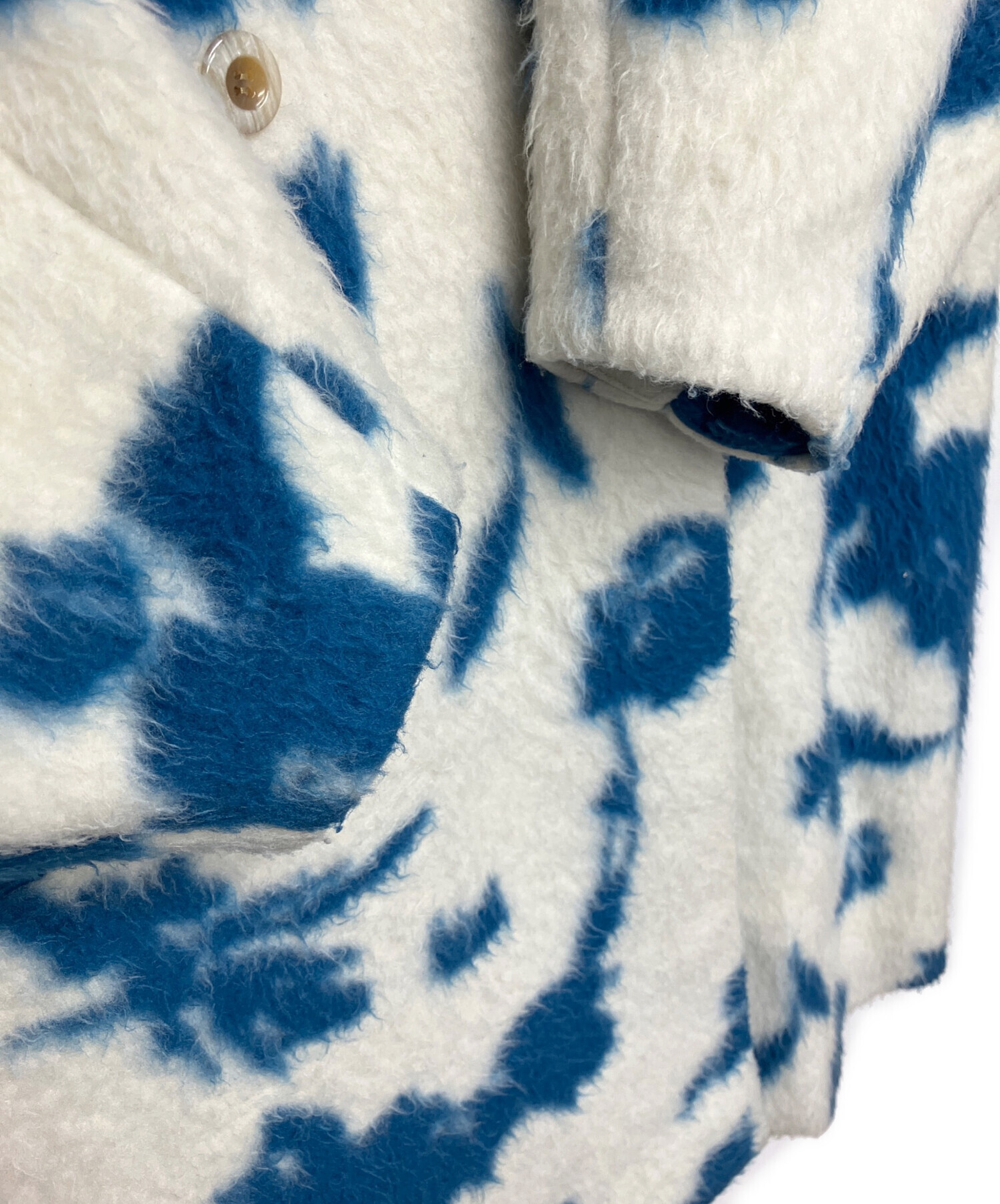 中古・古着通販】AMERI (アメリ) UND SHADOW FLOWER WOOL COAT